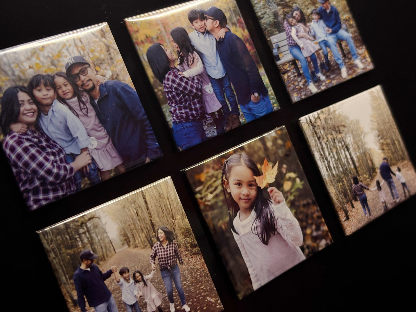 2"x2" Custom Photo Magnets(Set of 6 or 9)