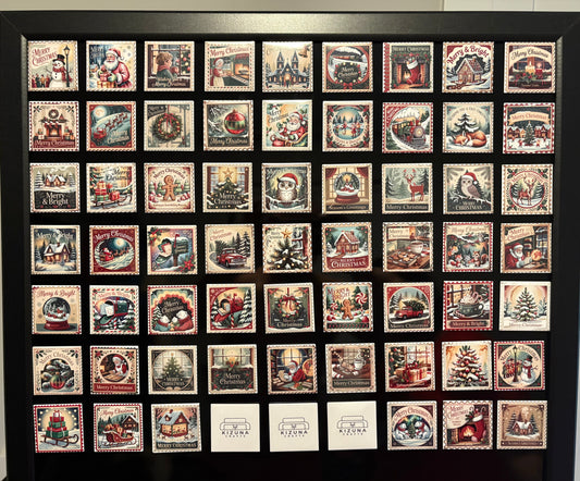 Christmas Magnets (Set of 6 or 9)