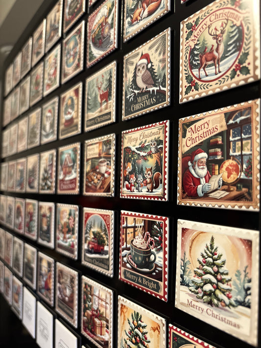 Christmas Magnets (Set of 6 or 9)